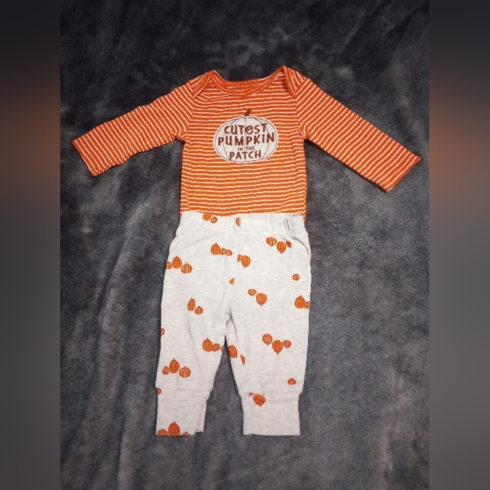 Carter's Cutest Pumpkin in the Patch 2-piece outfit